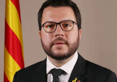Il leader della sinistra indipendentista catalana di Esquerra Republicana (Erc), Pere Aragonés.