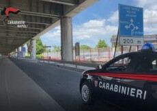 Pattuglia di Carabinieri del nucleo di Napoli.