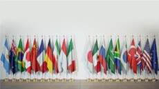 Bandiere del G20.