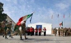 In una foto d'archivio le truppe italiane di stanza ad Herat, in Afghanistan