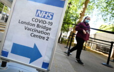 Un centro di vacunazione anti-Covid a Londra