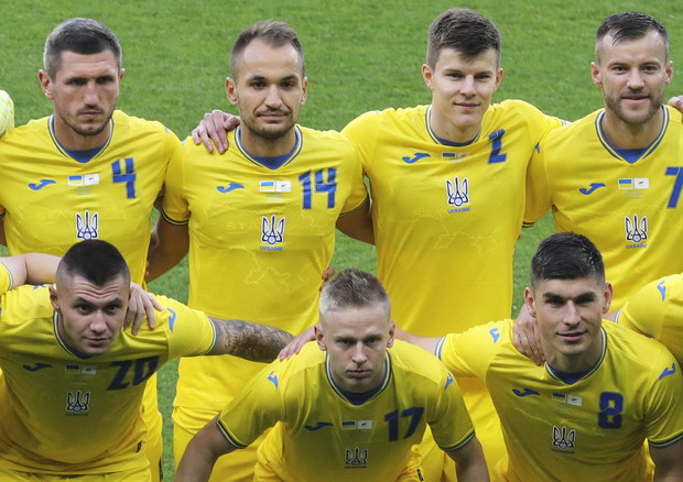 La squadra dell'Ucraina.