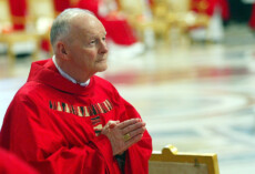 L'ex cardinale McCarrick in una foto d'archivio.