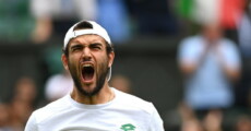 La grinta di Matteo Berrettini.
