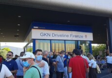Lo stabilimento di Gkn a Firenze