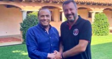 Silvio Berlusconi e Matteo Salvini in una recente foto d'archivio.