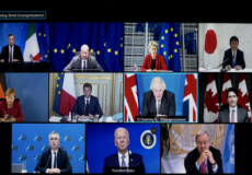 Il G7 in videoconferenza sulla crisi afghana