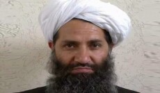 Il capo talebano Hibatullah Akhundzada.