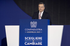 Il Presidente del Consiglio, Mario Draghi, interviene all’Assemblea di Confindustria.