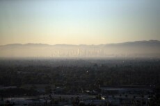 Vista della zona intorno a Los Angeles, California.