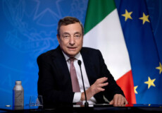 Il presidente del Consiglio, Mario Draghi.