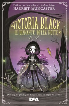 Halloween: la copertina del libro 'Victoria Black, il diamante della notte'. (ANSA)