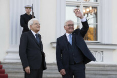 Il Presidente Sergio Mattarella con il Presidente della Repubblica Federale di Germania Frank-Walter Steinmeier, in occasione della visita Ufficiale