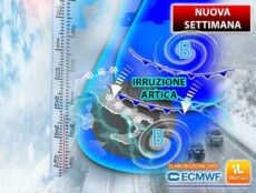 Le previsioni meteo per la settimana in Italia. (meteo.it)