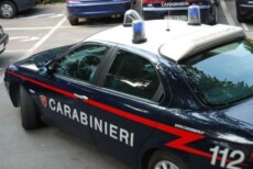 Auto-pattuglia dei Carabinieri.