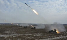 Manovre e lancio di missili strategici russi.