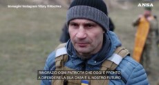 Vitaly Klitschko, il sindaco di Kiev posta un video in Instagram.