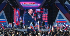 Il presidente della Rusia, Vladimir Putin.