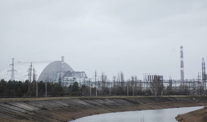 In una foto d'archivio la centrale nucleare di Chernobyl.