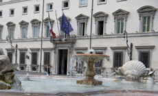 Una veduta di Palazzo Chigi sede del Governo