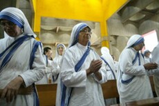 Suore di Madre Teresa in una foto d'archivio