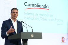 Il presidente del Governo, Pedro Sánchez