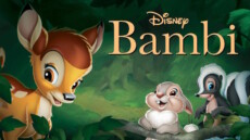 Il cartellone del film Bambi