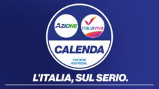 Il simbolo elettorale del terzo poli: Azione e Italia Viva.