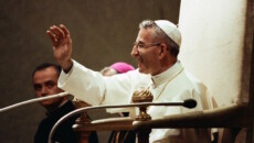 Papa Luciani in una foto d'archivio di VaticanNews.