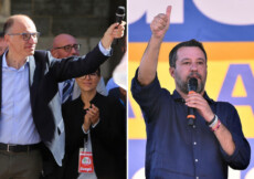 Enrico Letta e Matteo Salvini.