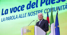 Il Presidente della Repubblica Sergio Mattarella in occasione dell’Assemblea ANCI