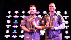 José Altuve e Luis Arraez con il premio Luis Aparicio