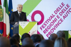 Il Presidente della Repubblica Sergio Mattarella alla prima edizione di “L’Italia delle Regioni – Festival delle Regioni e delle Province autonome”