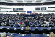 Vista del Parlamento Europeo durante una plenaria