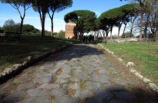 "Tomba Barberini" lungo la Via Appia, parco archeologico.
