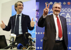 Attilio Fontana, rieletto presidente della Lombardia e Francesco Rocca neo-eletto presidente del Lazio.