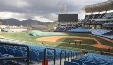Lo stadio Munumental a Caracas.