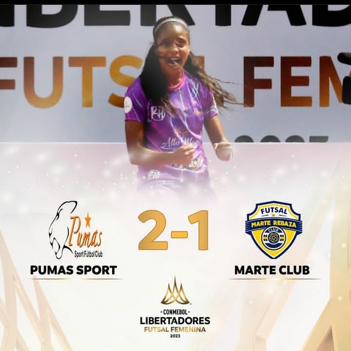 Coppa Libertadores Futsal donne, 2 1 al Marte Club vittoria in