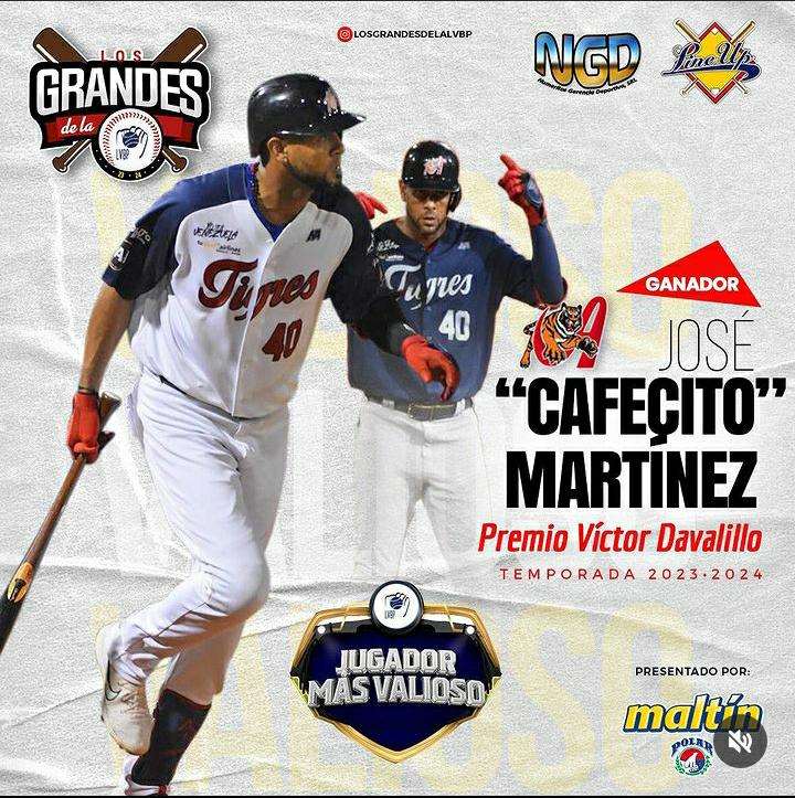 Baseball José “Cafecito” Martínez, miglior giocatore della “Liga