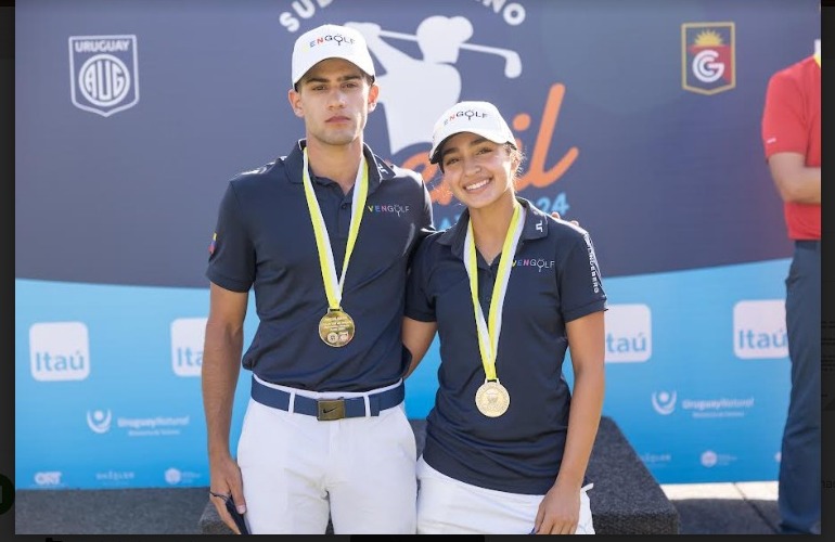 Golf: Venezuela regresa del Campeonato Sudamericano Junior con dos medallas de plata