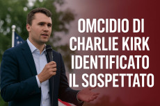 (Charlie Kirk in un'immagine generata da intelligenza artificiale a scopo illustrativo)