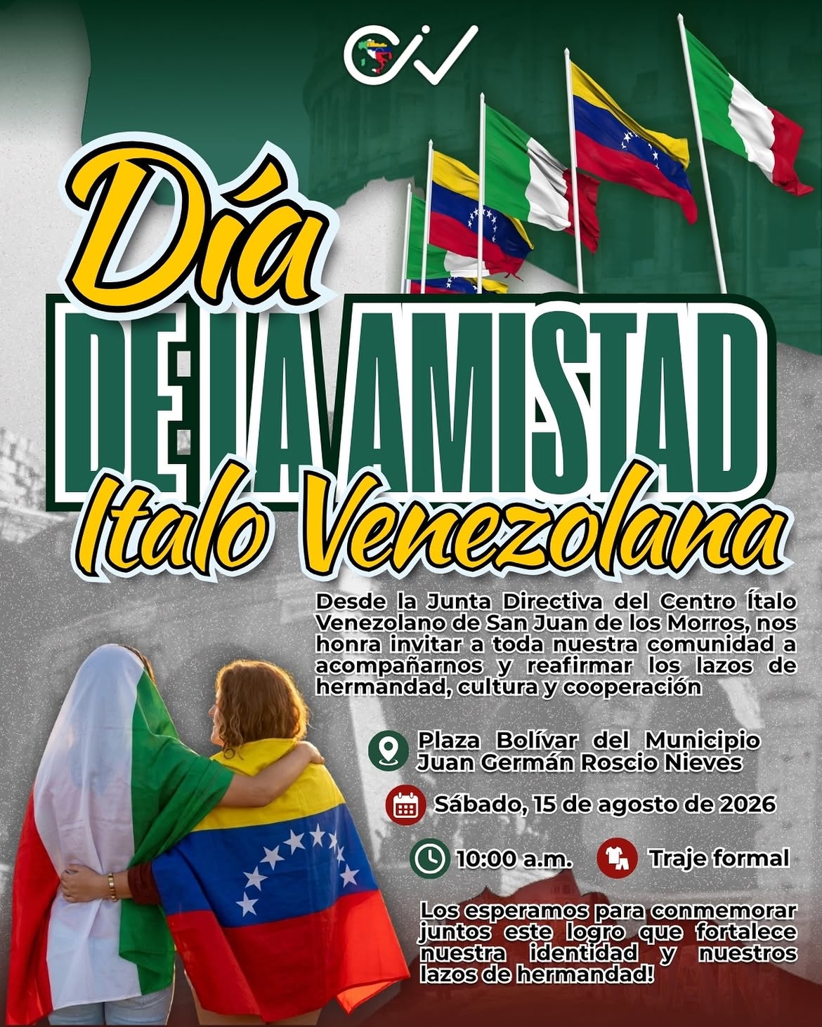 Pubblicità Dia Amistad Italo-venezolana